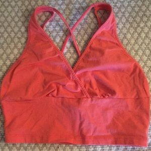 Arden b pink crop top